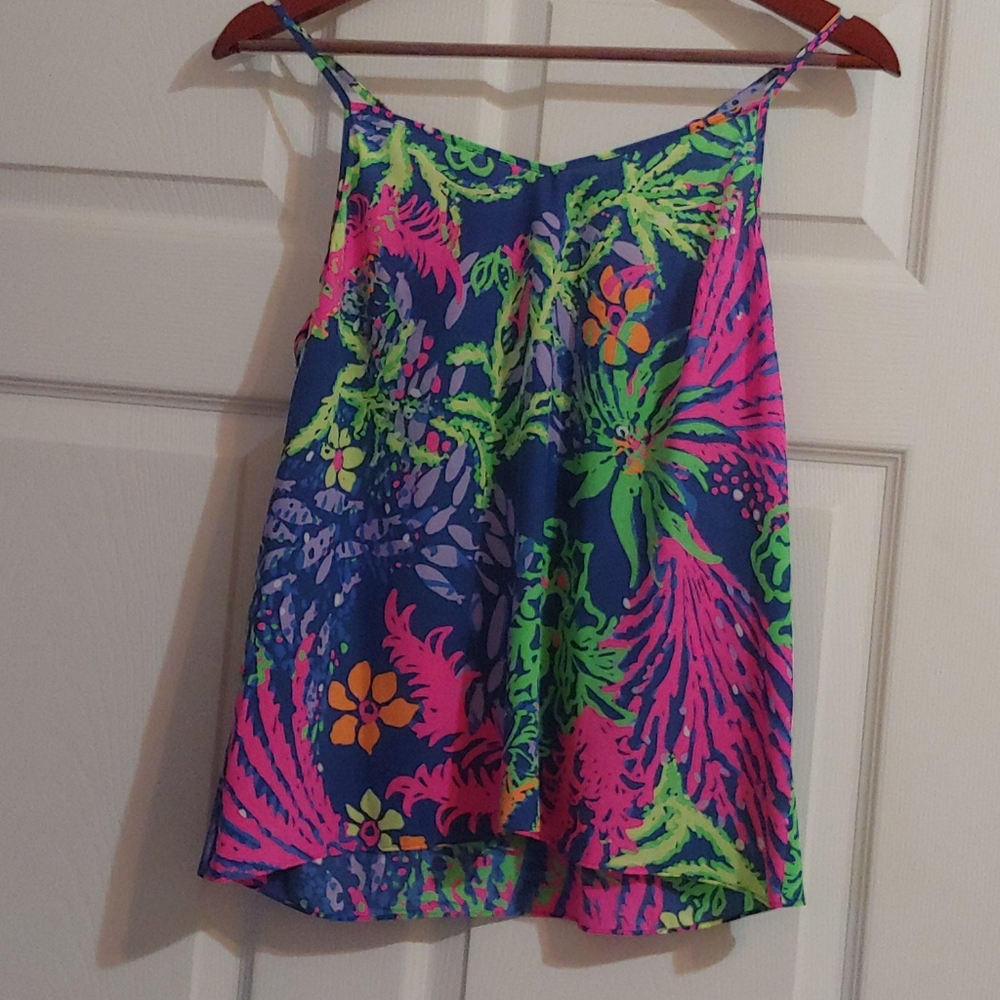 Lilly pulitzer dusk tank top